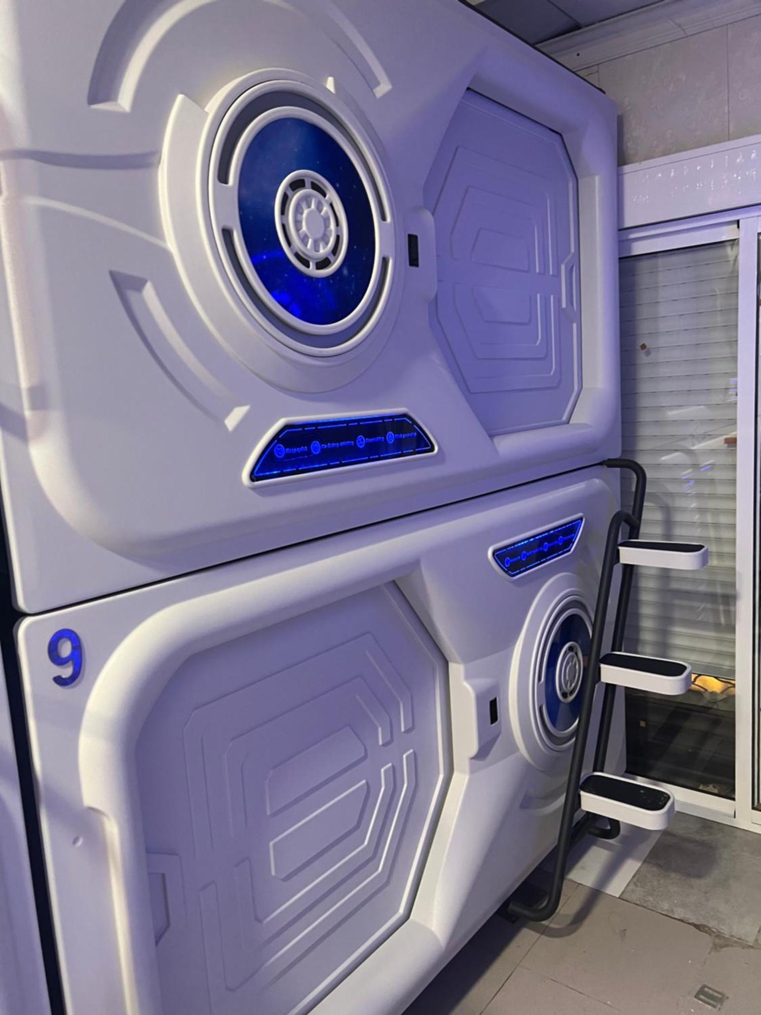 Air Hostel Capsules Airport 가바 외부 사진