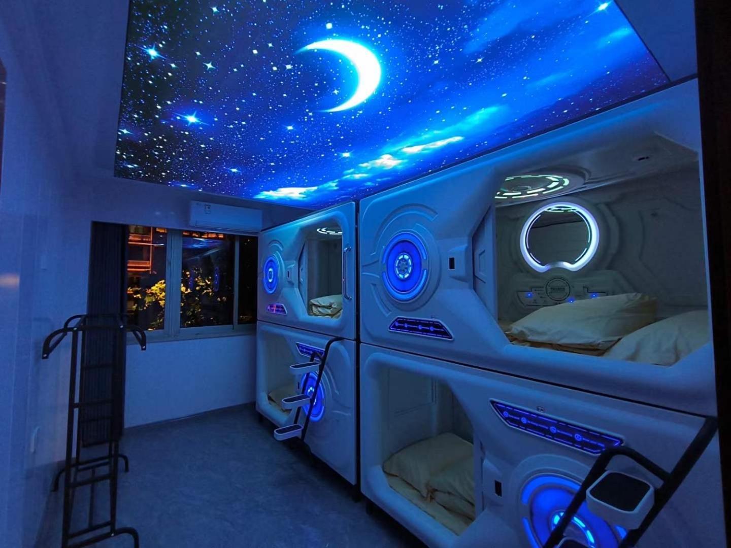 Air Hostel Capsules Airport 가바 외부 사진